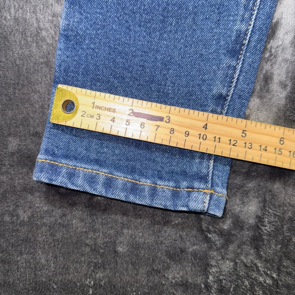Michael Kors Selma Skinny Cargo Jeans Medium Indigo Blue Womens 2 QR49058E9Z